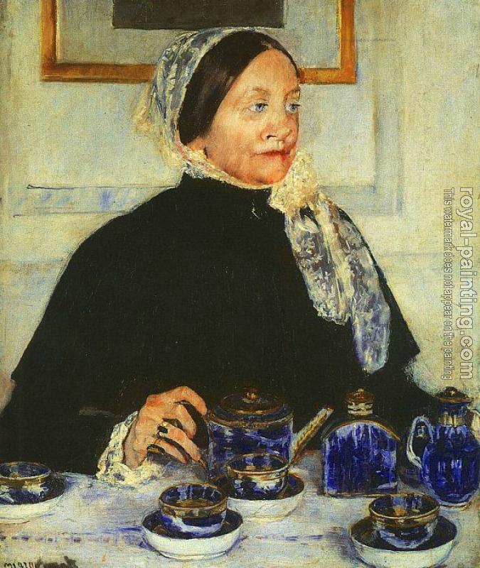 Mary Cassatt : Lady at the Tea Table